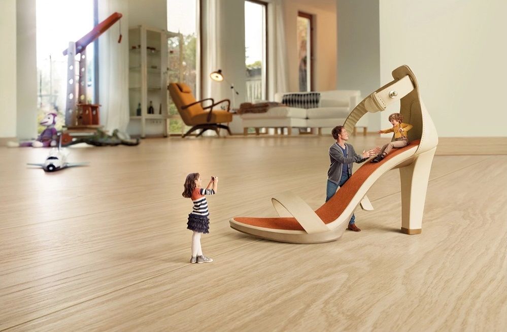 父親的“地板哲學(xué)”，滿滿“地”愛 圖片2