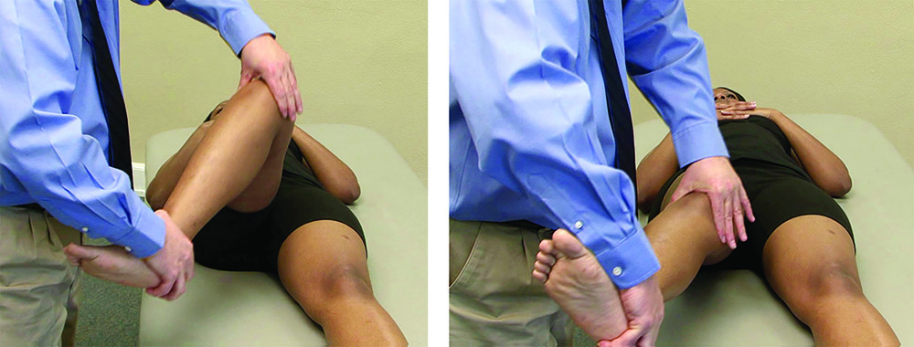 McMurray 測試(此處顯示)將幫助您的醫生確定您是否患有半月板撕裂