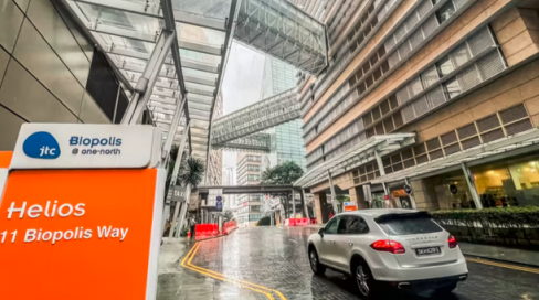 △Biopolis 綜合體位于新加坡的Buona Vista 莊園，是當地的再生醫學研究中心