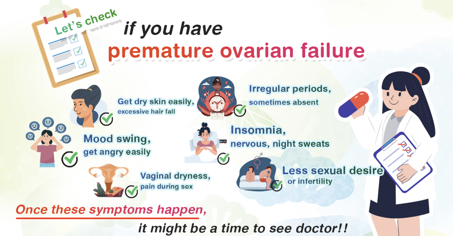 卵巢早衰帶來的風險與并發癥 卵巢早衰帶來的風險與并發癥