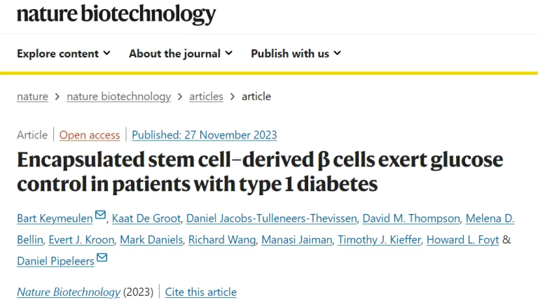 干細(xì)胞治療1型糖尿病的治療效果如何？