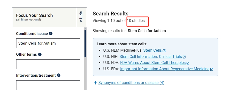 干細(xì)胞治療自閉癥的臨床研究進(jìn)展 干細(xì)胞治療自閉癥的臨床研究進(jìn)展