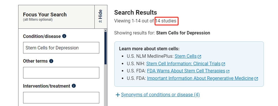 干細(xì)胞治療抑郁癥的臨床研究進(jìn)展 干細(xì)胞治療抑郁癥的臨床研究進(jìn)展