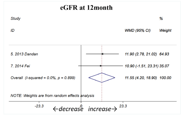 12個月的eGFR均顯著改善。(如圖B2所示) 12個月的eGFR均顯著改善。(如圖B2所示)