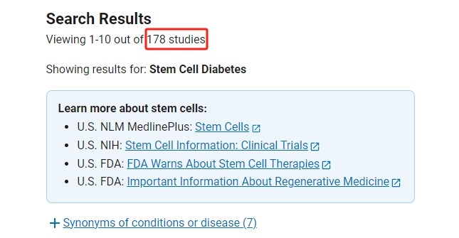 干細(xì)胞治療糖尿病的臨床研究進(jìn)展