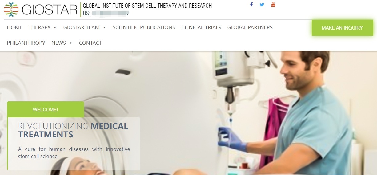 GIOSTAR宣布FDA批準進行干細胞治療2型糖尿病的2期臨床試驗IND GIOSTAR宣布FDA批準進行干細胞治療2型糖尿病的2期臨床試驗IND