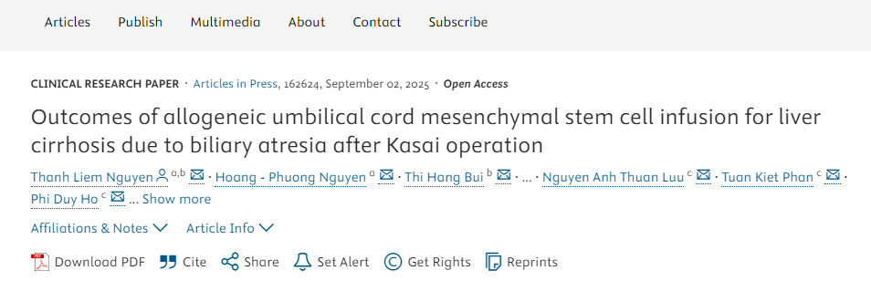異體臍帶間充質干細胞輸注治療葛西手術后膽道閉鎖所致肝硬化的療效