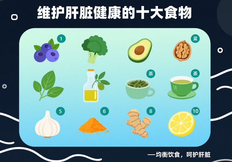 維護肝臟健康應該吃什么？那十大食物適合維護肝臟健康？