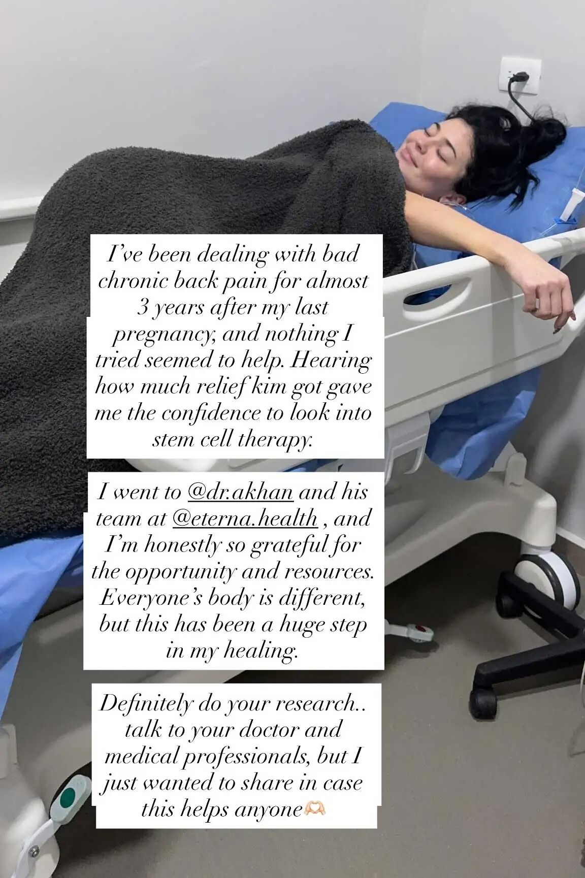 凱莉·詹娜的干細胞治療動態